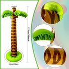 LluviaFresca™, palmera inflable tira agua