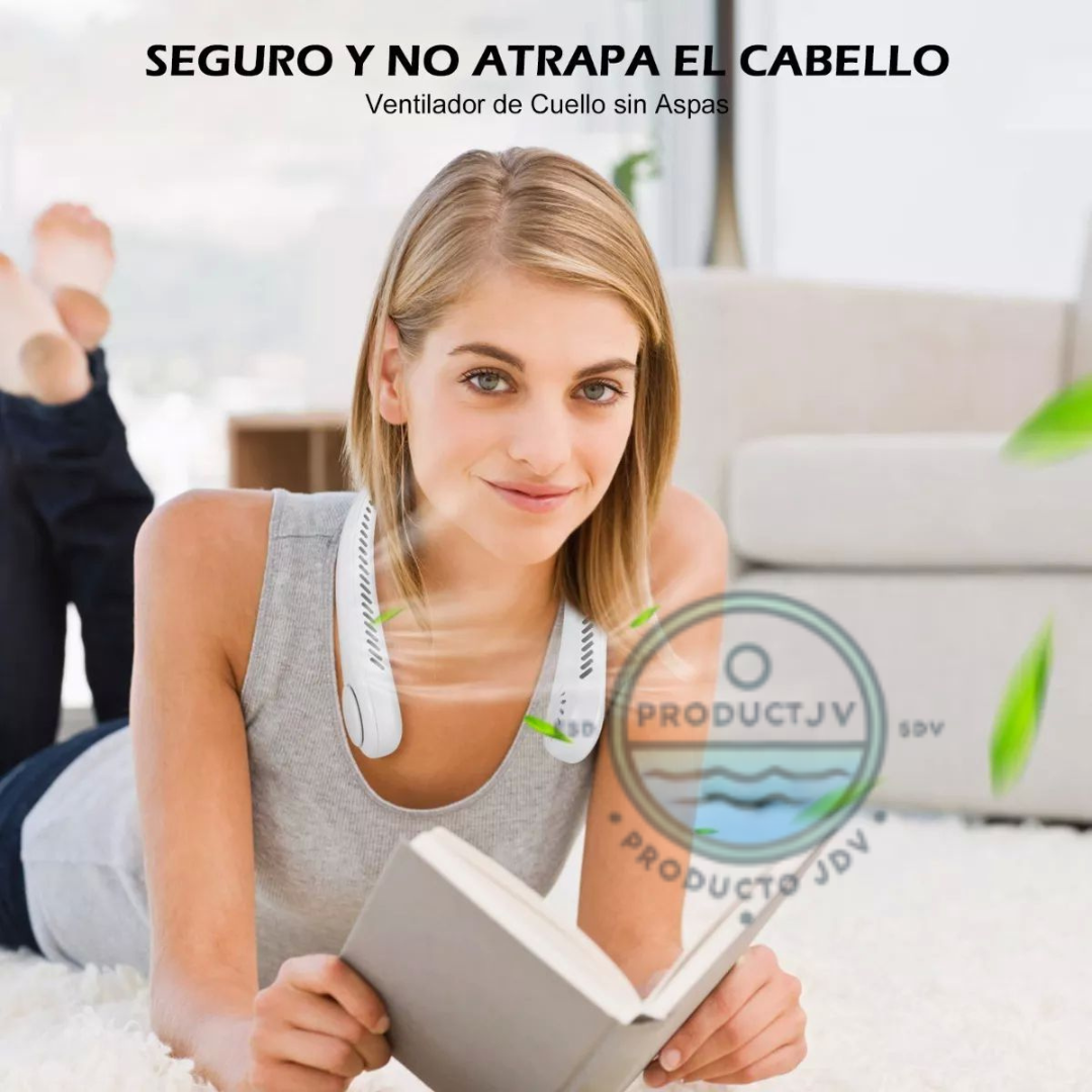 AirGlow™ Ventilador de cuello portátil